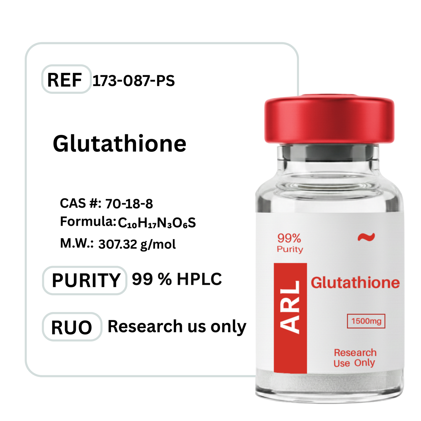 Glutathione - Premium Research Peptide